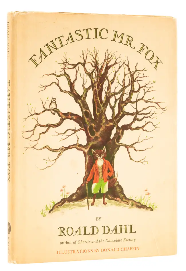 127 Dahl (Roald) Fantastic Mr. Fox, first edition, signed presentation inscription from the author, New York, 1970.
