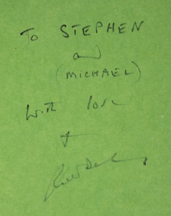 127 Dahl (Roald) Fantastic Mr. Fox, first edition, signed presentation inscription from the author, New York, 1970.