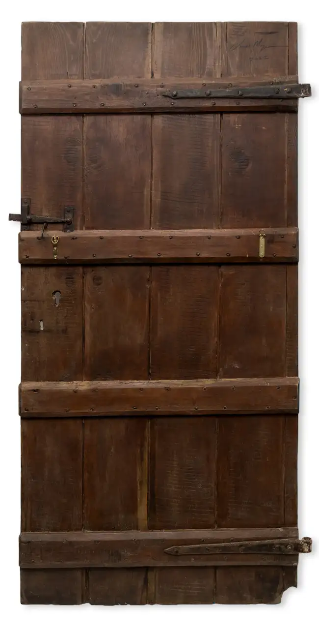 81 James McQueen (b.1977) My Castle My Rules (Door) (Original Painting)