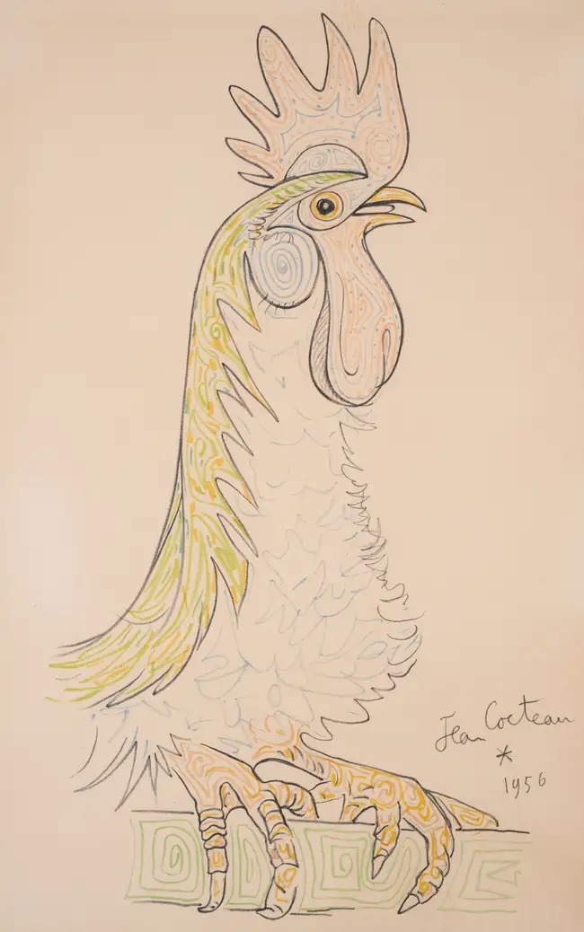 201 Jean Cocteau (1889-1963)
8 plates, from &lrm;La Chapelle Saint-Pierre de Villefranche-sur-Mer&lrm;