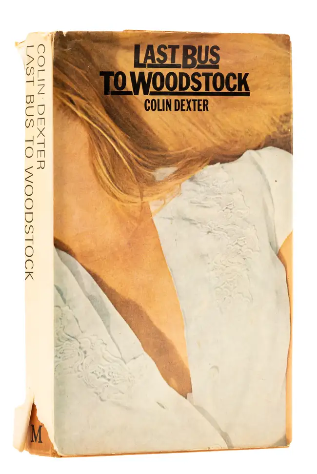 128 Dexter (Colin) Last Bus to Woodstock, first edition, signed presentation inscription from the author to his mother, Macmillan, 1975