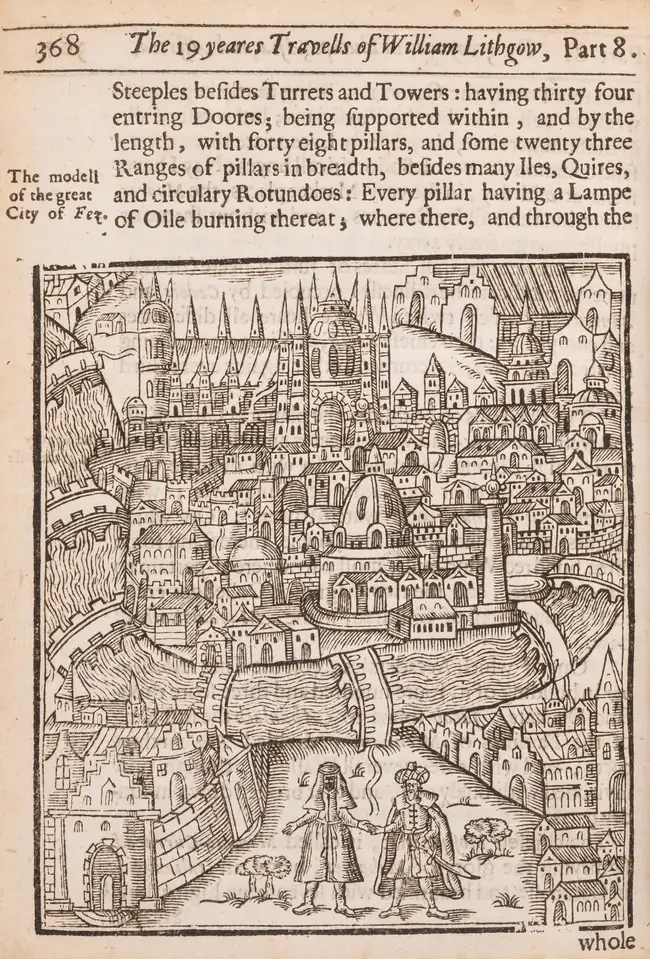 229 Asia.- Lithgow (William) The Totall Discourse, of the rare Adventures, and painefull Peregrinations of ... Travailes from Scotland, to the most famous...