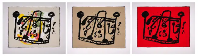 150 Alan Davie (1920-2014) Free Wheeler Variations I, II and IV (Three Prints)