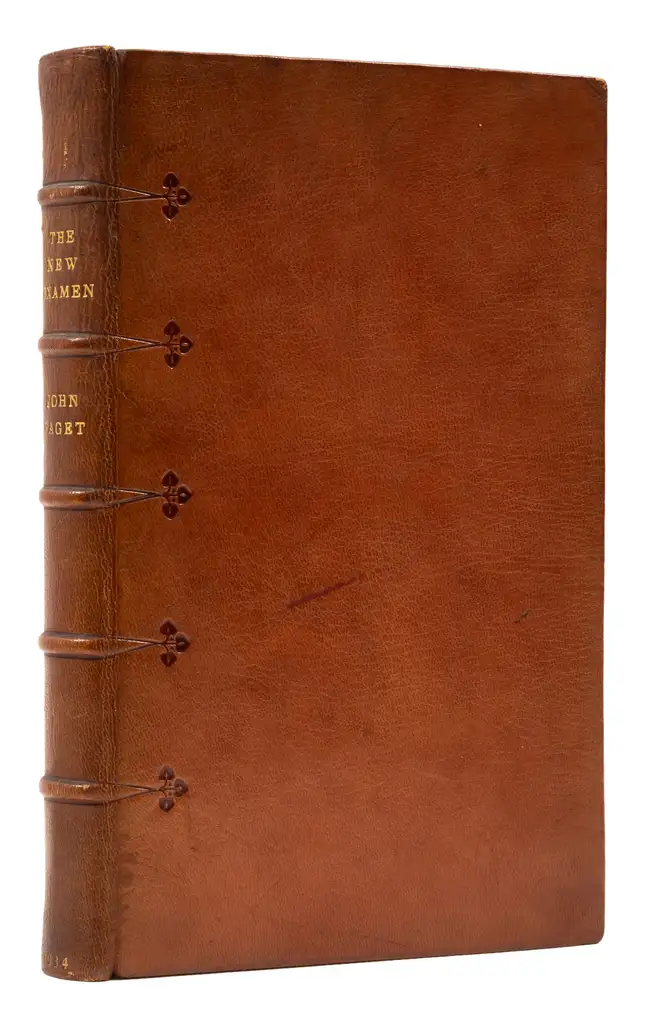 112 Churchill (Sir Winston S.).- Paget (John) The New "Examen", number 17 [of 50 copies] signed by Churchill, The Haworth Press, 1934.
