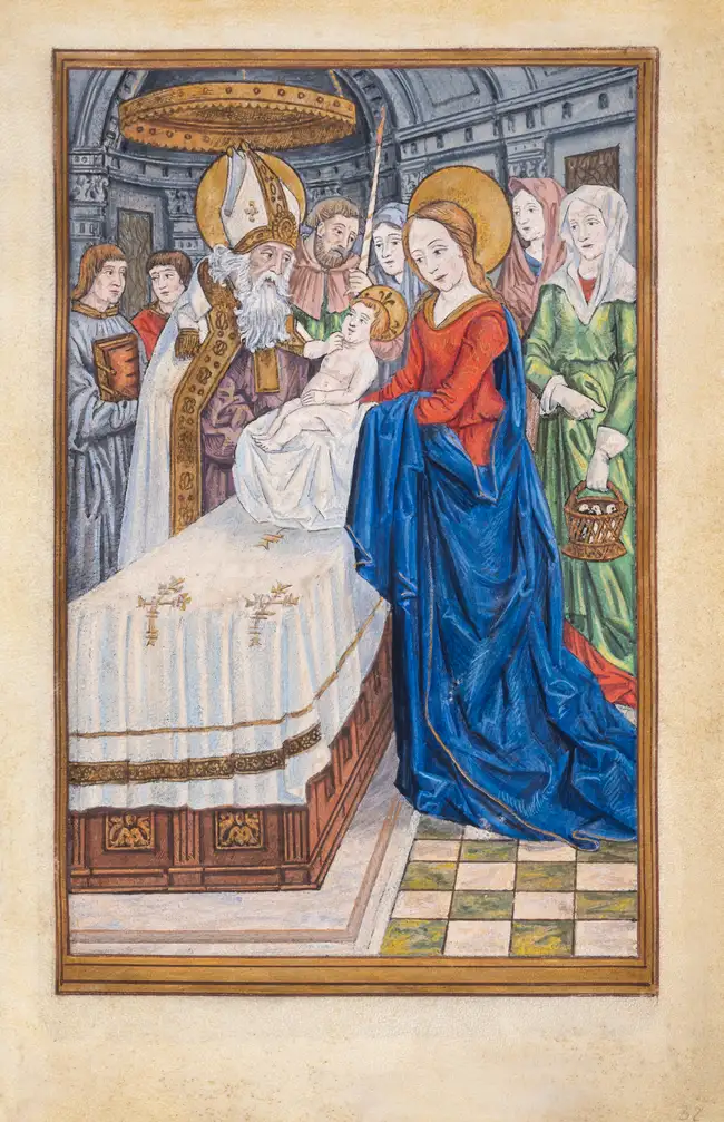 10 Book of Hours.- Heures a lusaige de Romme, printed on vellum, with 14 full-page illuminated miniatures, Paris, N. Higman for J. de Brie, [c.1521]