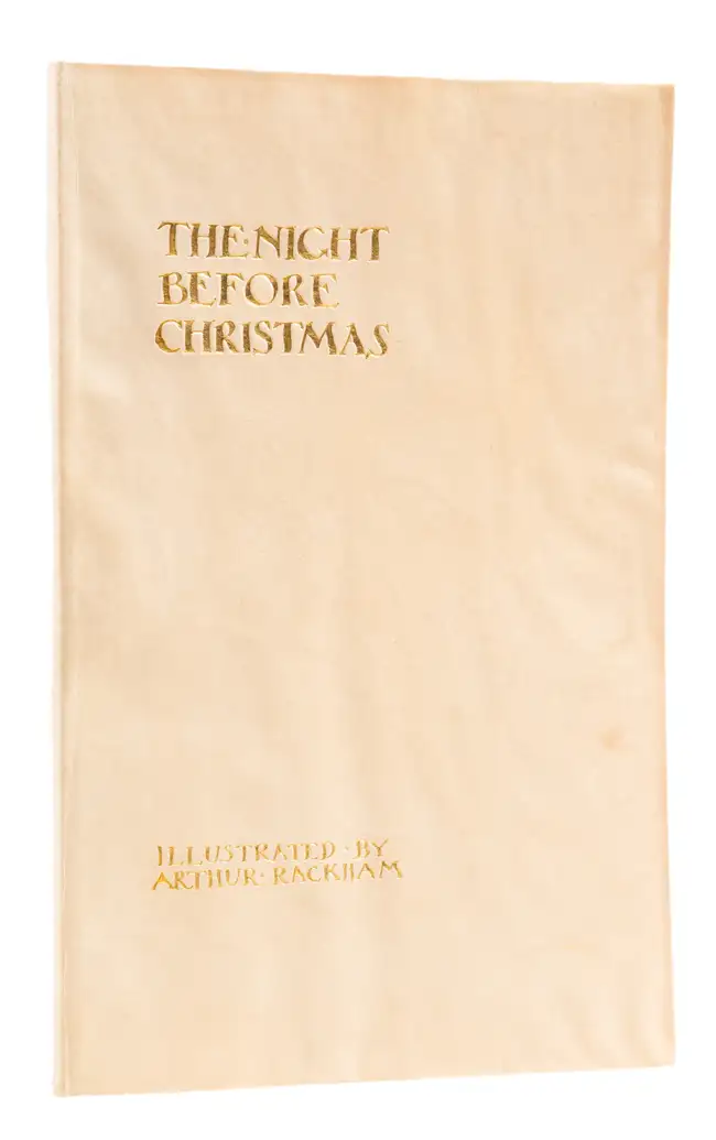 180 Rackham (Arthur).- Moore (Clement C.) The Night Before Christmas, one of 275 copies [English issue] from an edition limited to 550 signed by Arthur Ra...