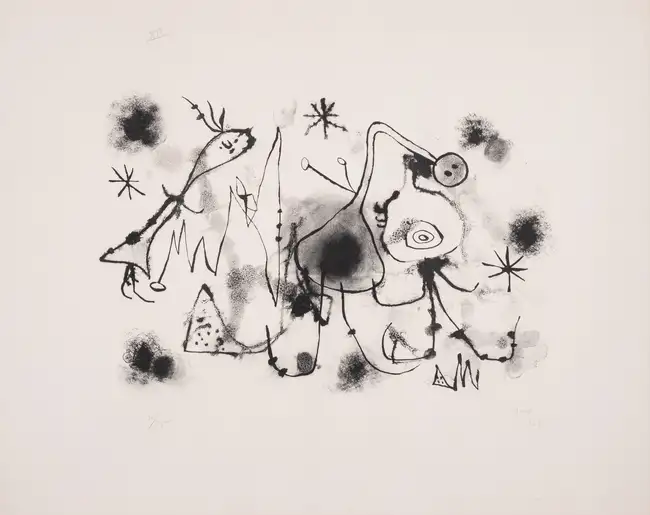 228 Joan Mir&oacute; (1893-1983) Album 13 (Mourlot 71-87)