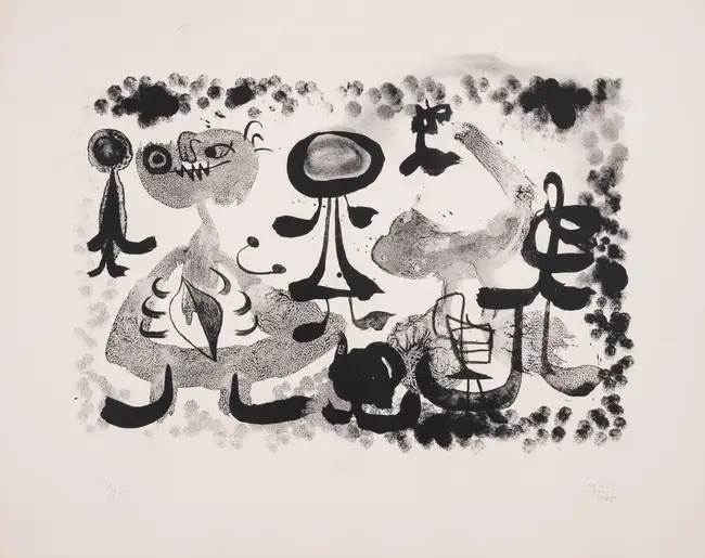 228 Joan Mir&oacute; (1893-1983) Album 13 (Mourlot 71-87)