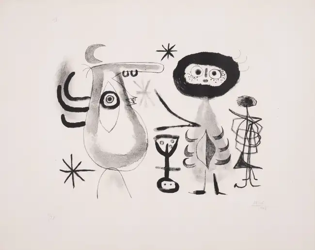 228 Joan Mir&oacute; (1893-1983) Album 13 (Mourlot 71-87)