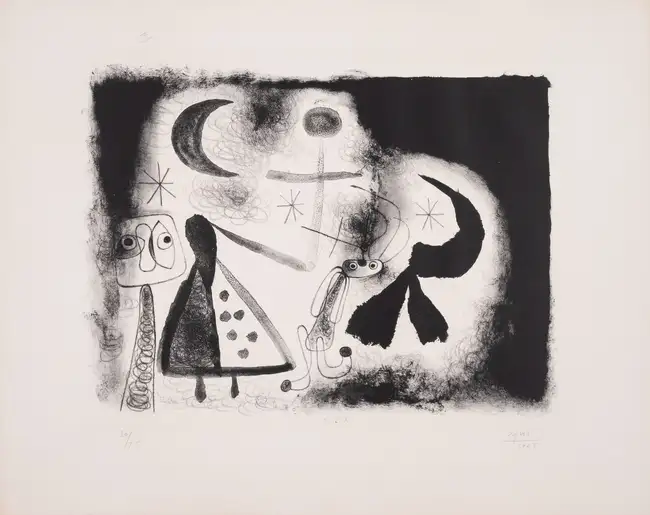 228 Joan Mir&oacute; (1893-1983) Album 13 (Mourlot 71-87)