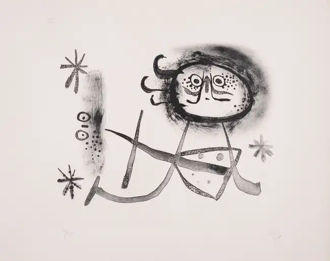 228 Joan Mir&oacute; (1893-1983) Album 13 (Mourlot 71-87)