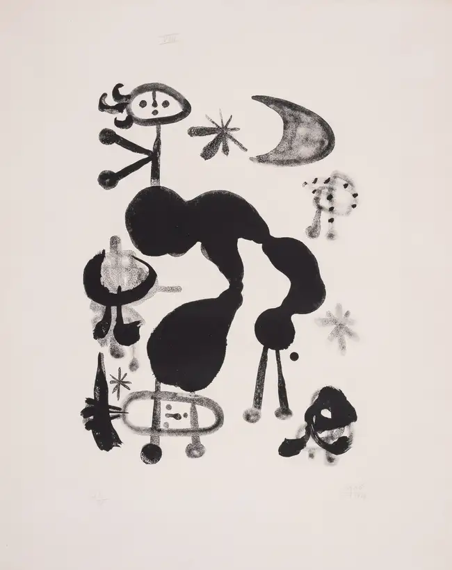 228 Joan Mir&oacute; (1893-1983) Album 13 (Mourlot 71-87)