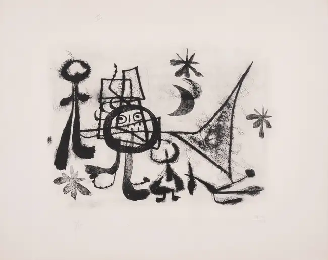 228 Joan Mir&oacute; (1893-1983) Album 13 (Mourlot 71-87)