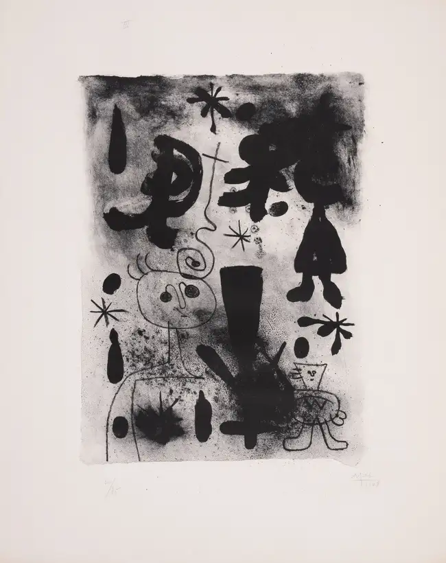 228 Joan Mir&oacute; (1893-1983) Album 13 (Mourlot 71-87)