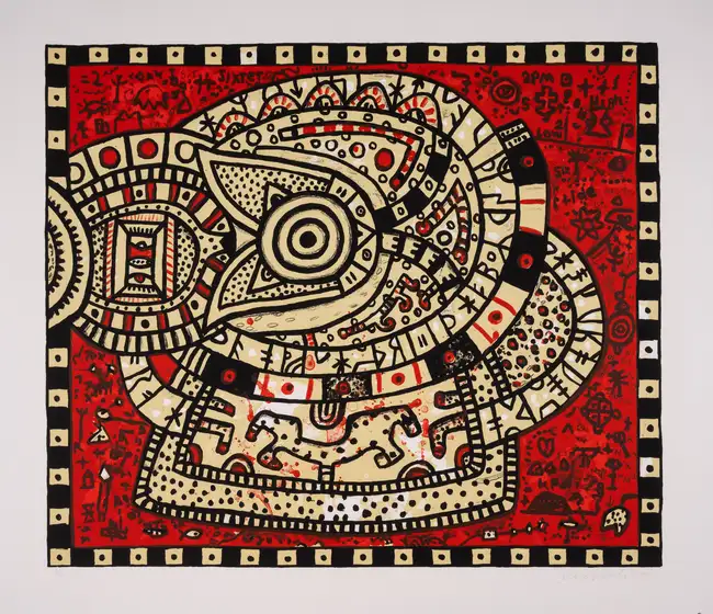 152 Alan Davie (1920-2014) Rune Reader I and II (Two Prints)