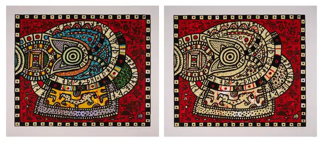 152 Alan Davie (1920-2014) Rune Reader I and II (Two Prints)