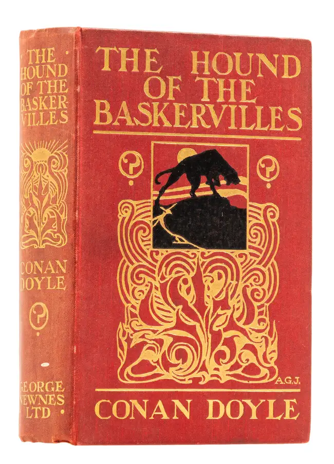 111 Doyle (Sir Arthur Conan) The Hound of the Baskervilles, first edition, 1902.