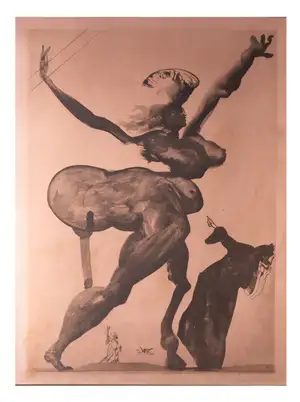 12Salvador Dal&iacute; (1904-1989) Hell Canto 22, from La Divine Com&eacute;die (Field p.200; M&L 1071)