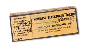 7 Joseph Beuys (1921-1986) Noiseless Blackboard Eraser (Schellmann 93)