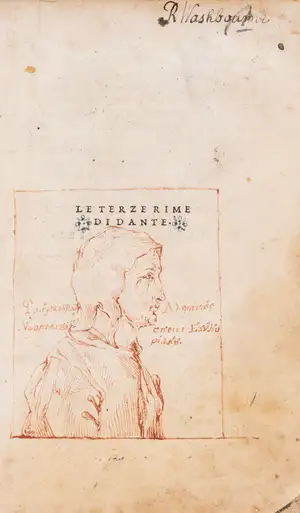 8 Dante Alighieri. Le Terze Rime, first Aldine edition, second issue, [Venice], [Aldus Manutius], 1502