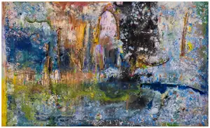 9 Frank Bowling (b.1934)
Towards Crab Island