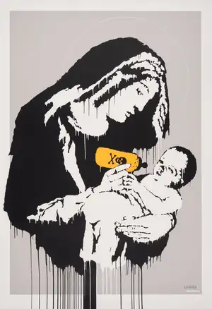 7 Banksy (b.1974)
Toxic Mary (Signed)