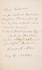 90 Bequeathed by Elizabeth Carter to Hannah More.- Cervantes Saavedra (Miguel de) El Ingenioso Hidalgo Don Quixote de la Mancha, 4 vol., inscribed by Han...