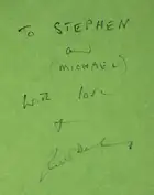 127 Dahl (Roald) Fantastic Mr. Fox, first edition, signed presentation inscription from the author, New York, 1970.