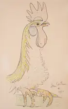 201 Jean Cocteau (1889-1963)
8 plates, from &lrm;La Chapelle Saint-Pierre de Villefranche-sur-Mer&lrm;