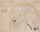 201 Jean Cocteau (1889-1963)
8 plates, from &lrm;La Chapelle Saint-Pierre de Villefranche-sur-Mer&lrm;