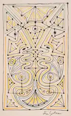 201 Jean Cocteau (1889-1963)
8 plates, from &lrm;La Chapelle Saint-Pierre de Villefranche-sur-Mer&lrm;