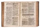62 Bible, English. Holy Bible (The), Conteyning the Old Testament, and the New: Newly translated out of the Originall Toungues, Robert Barker, 1613.&nbsp...