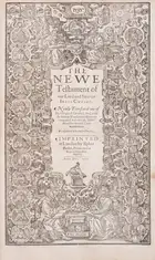 62 Bible, English. Holy Bible (The), Conteyning the Old Testament, and the New: Newly translated out of the Originall Toungues, Robert Barker, 1613.&nbsp...