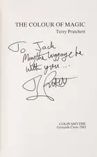 152 Pratchett (Terry) The Colour of Magic, first edition, first state dust-jacket, signed presentation inscription from the author, 1983.