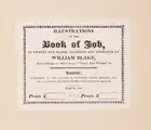 97 Blake (William) Illustrations of the Book of Job, one of 215 first issue "Proof" copies, this one of 65 copies on "French" paper, Published by the Aut...