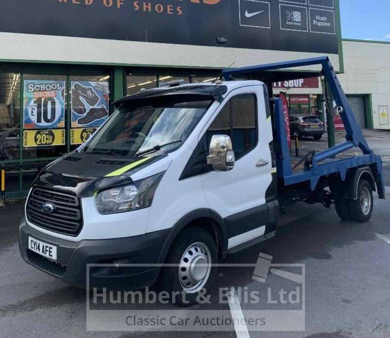 2014 FORD TRANSIT 350 SKIP LORRY