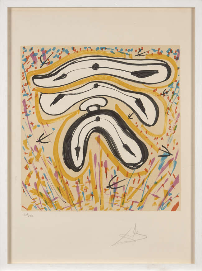 
	
		Salvador Dalí, 
		Spanish 1904-1989-
		 
		Senza Tempo [Prestel 1456], 1973;
		 
		