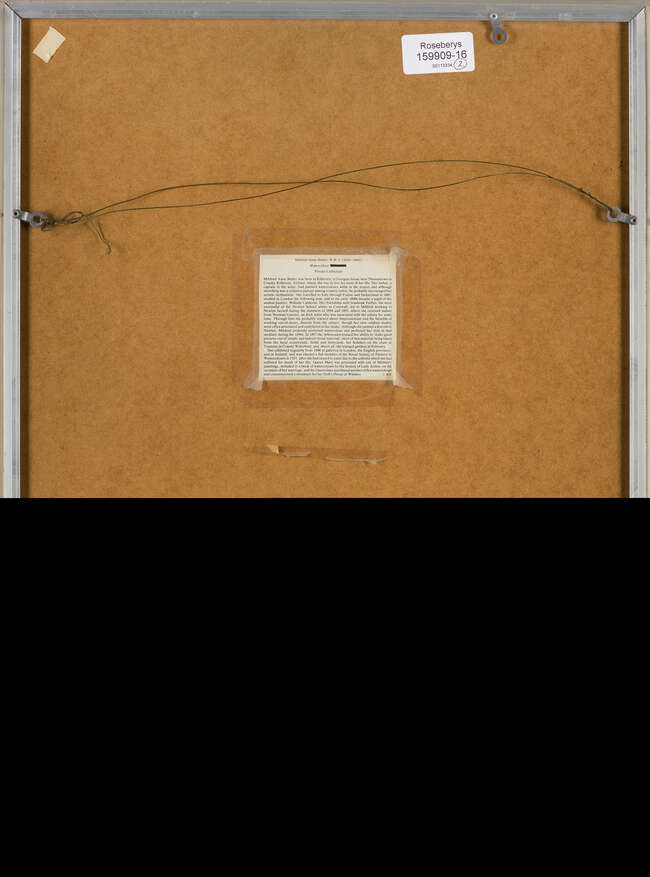 
	
		Mildred Anne Butler, RA, RWS, 
		Irish 1858-1941- 
		View of a garden; and View of a...