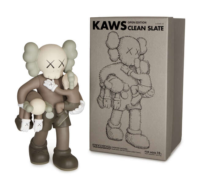 
	
		Property of a KAWS collector, 
		KAWS, 
		American b.1974- 
		 
		Clean Slate...