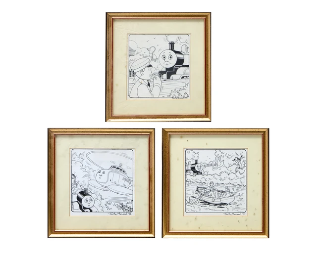 To Be Sold with No Reserve: Timothy Marwood,British 1954-2008 -Three works on paper including...