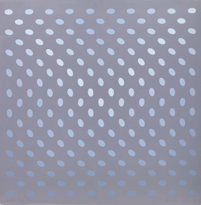 Bridget Riley CH CBE, British b.1931- Nineteen Greys, 1968; the set of four screenprints on...