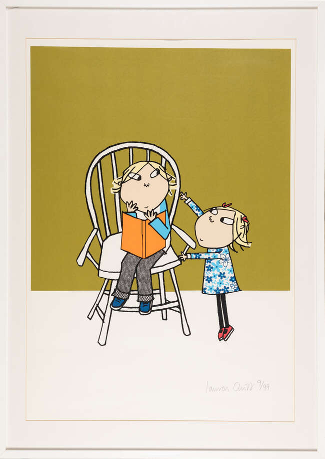 
	
		Lauren Child CBE, 
		British b.1965- 
		 
		Charlie and Lola; 
		 
		lithograph in...