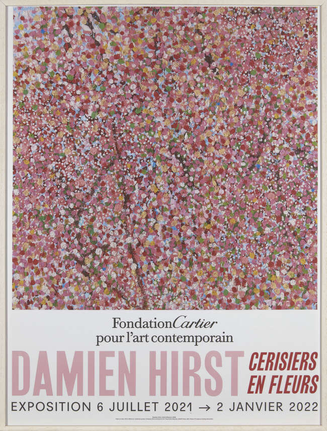 
	
		Damien Hirst, 
		British b.1965- 
		 
		Cerisiers en Fleurs, 2021; 
		two digital...