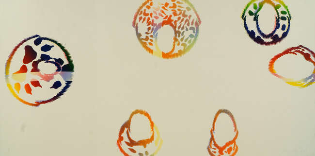 
	
		Bernard Cohen, 
		British b.1933- 
		 
		Untitled from "Six Images for J" 1976;...