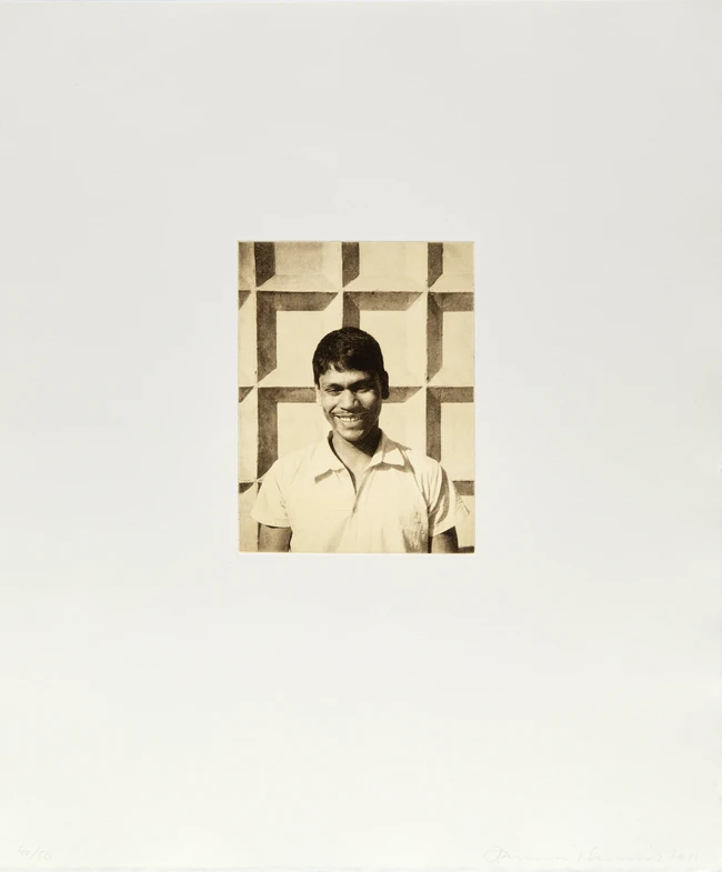 To Be Sold with No Reserve: Daniel Sinsel, German b.1976- Untitled, 2011; polymer gravure on...