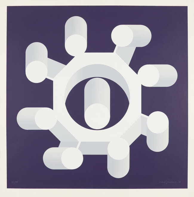 
	
		David Gentleman RDI, 
		British b.1930- 
		 
		Fortifications, 1971; 
		 
		the...