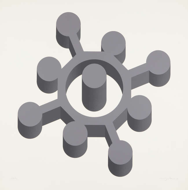 
	
		David Gentleman RDI, 
		British b.1930- 
		 
		Fortifications, 1971; 
		 
		the...