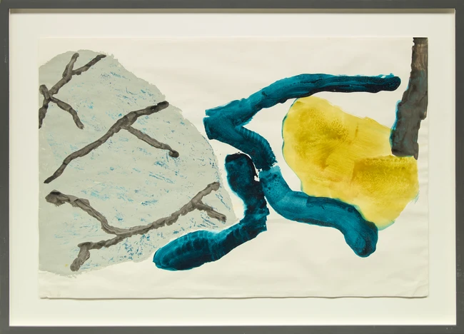 Trevor Bell, British 1930-2017 - Wild Thing, 1994; mixed media on paper, signed and dated lower...