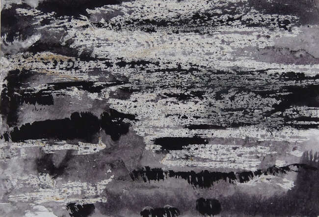 Francis Carr, Hungarian/British 1919-2013- Structure, Windows; pastels on paper, titled to...