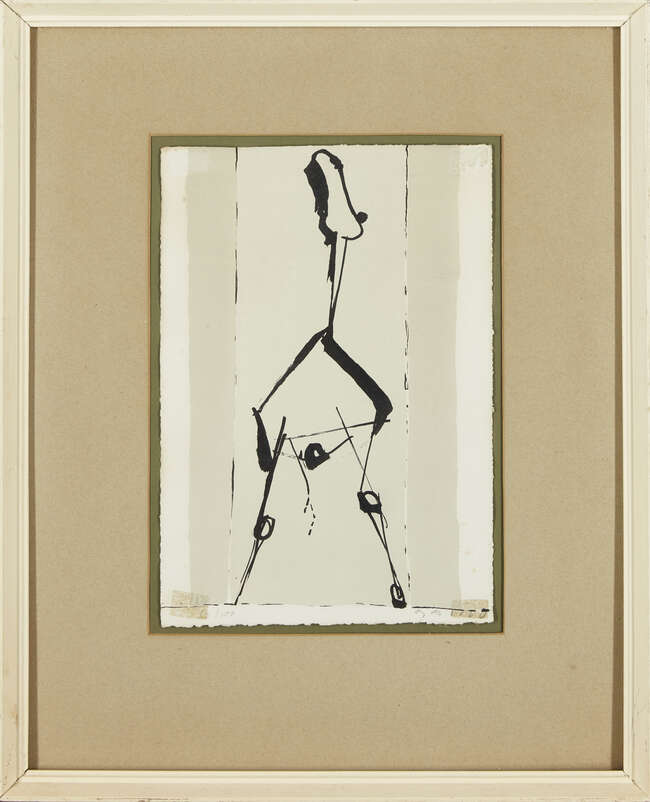 
	
		Marino Marini,
		Italian 1901-1980-
		 
		Cheval;
		 
		lithograph in colours on...